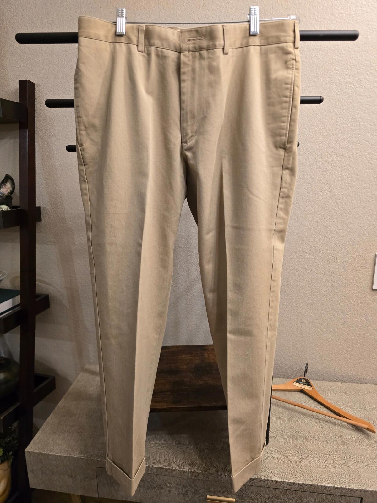 Land's End Men's Pants Khaki - 34