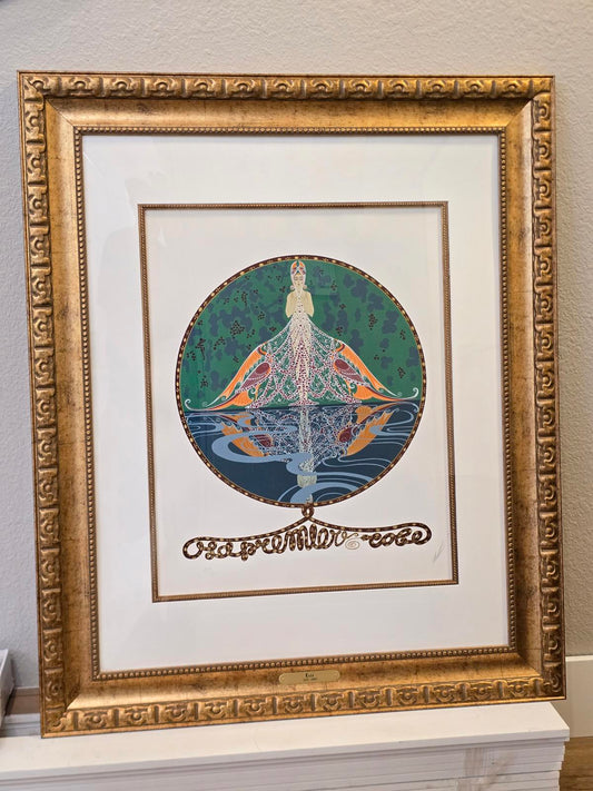 ERTÉ "The First Dress" Hand-signed Serigraph