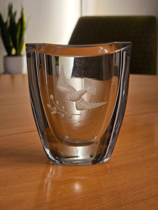 Strombergshyttan Swedish Handblown Crystal Piece