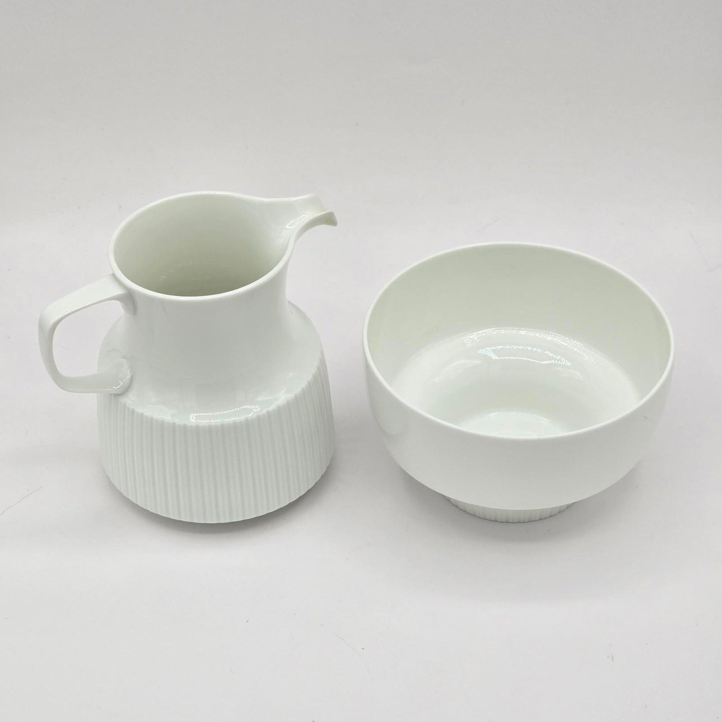Rosenthal Modulation White -Creamer and Sugar Bowl