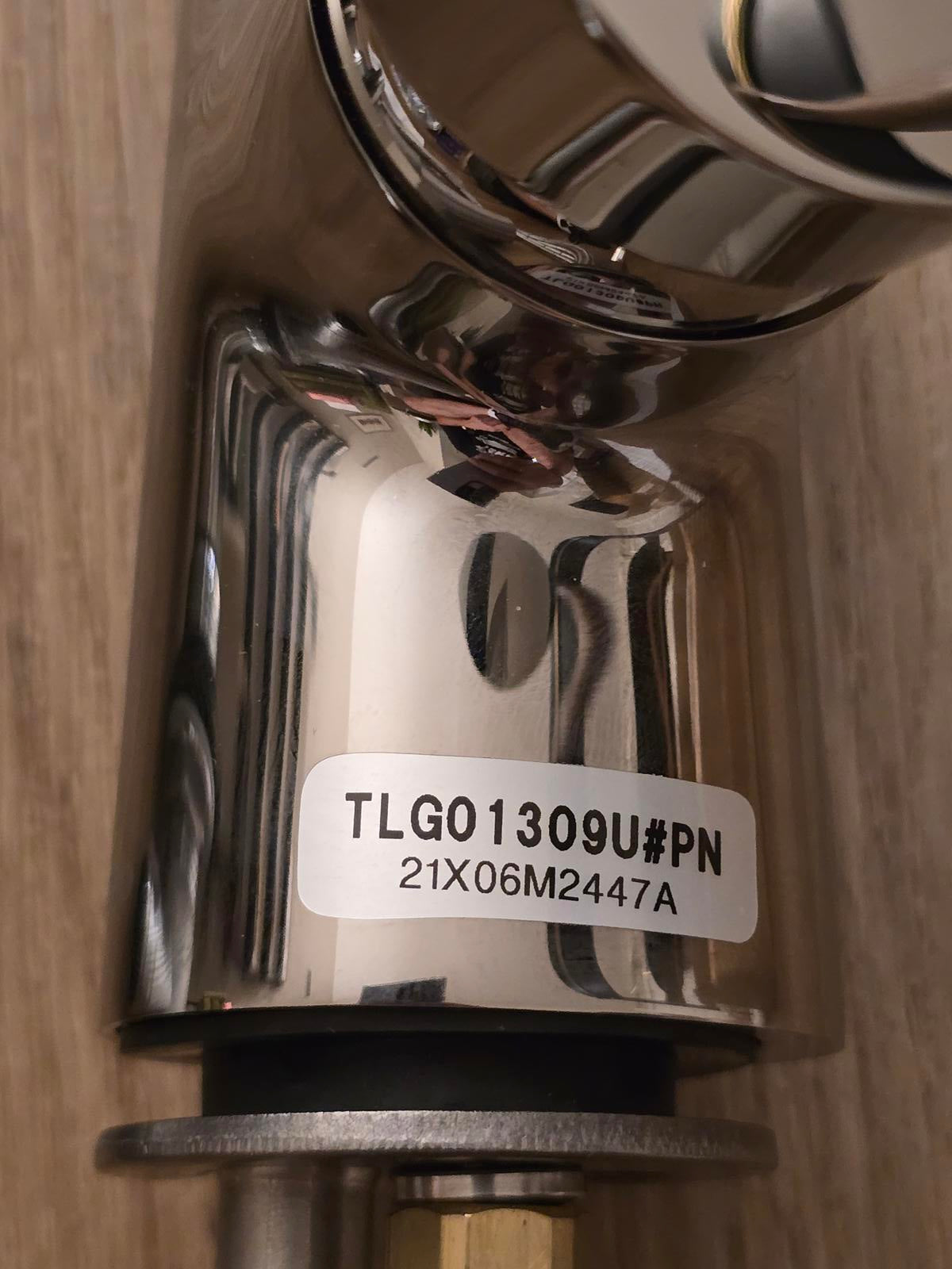 Toto Bathroom Sink Single-Hole Faucet- Polished Nickel 1.2GPM