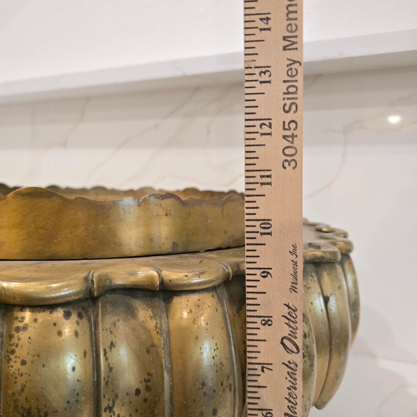 Antique 19th Century Turkish Brass and Copper Brazier