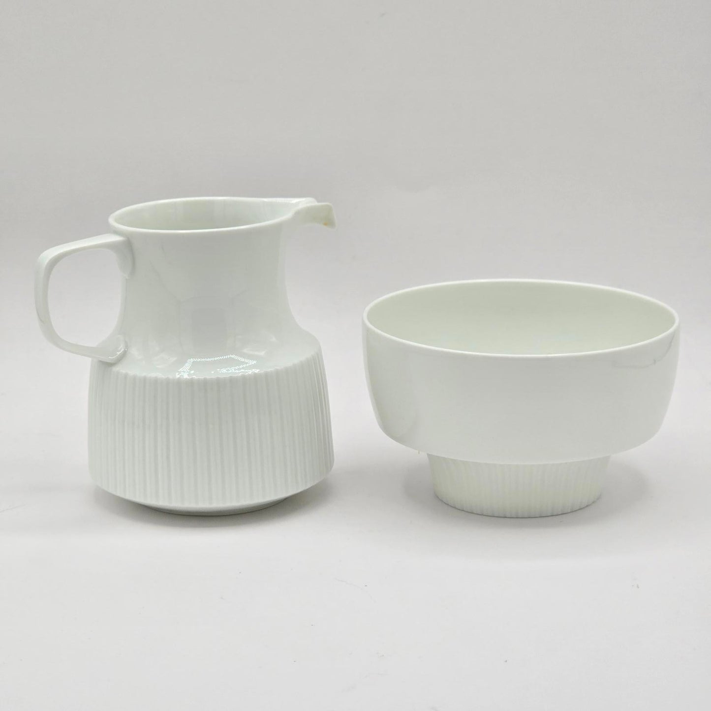 Rosenthal Modulation White -Creamer and Sugar Bowl