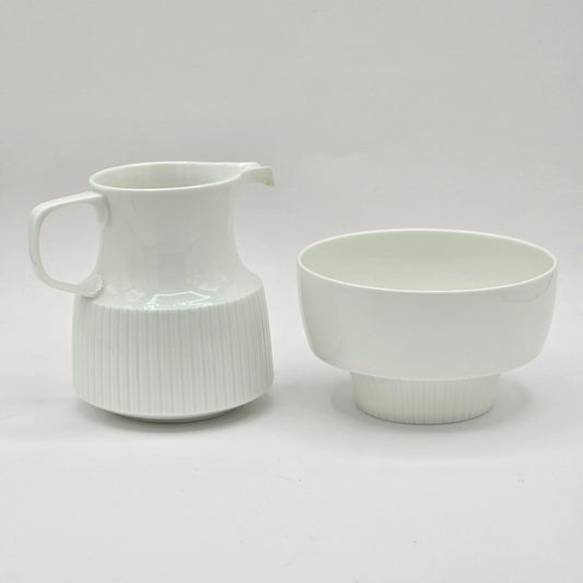 Rosenthal Modulation White -Creamer and Sugar Bowl