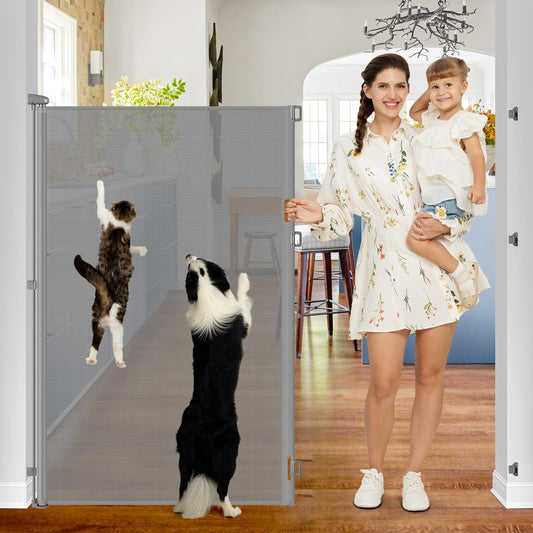 Retractable Baby Gate - 55" Tall