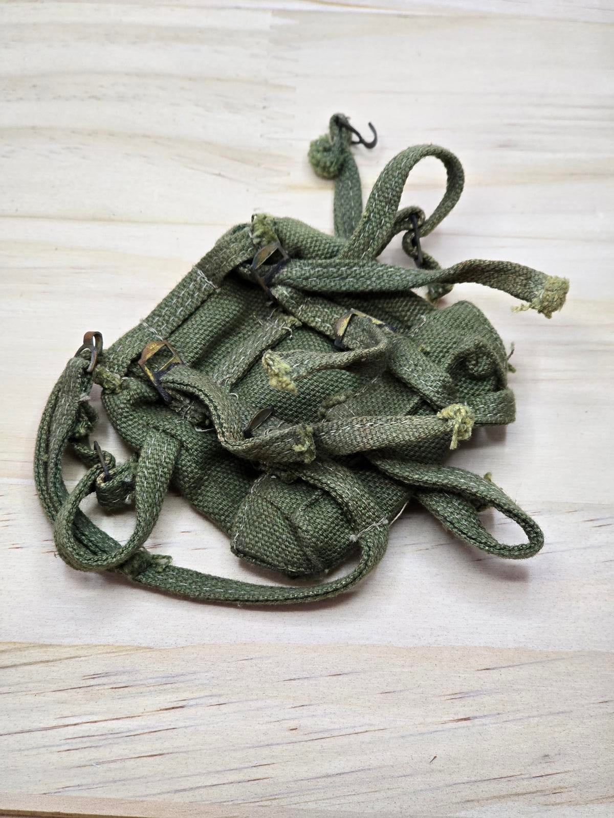 Vintage G.I. Joe Green Field Backpack