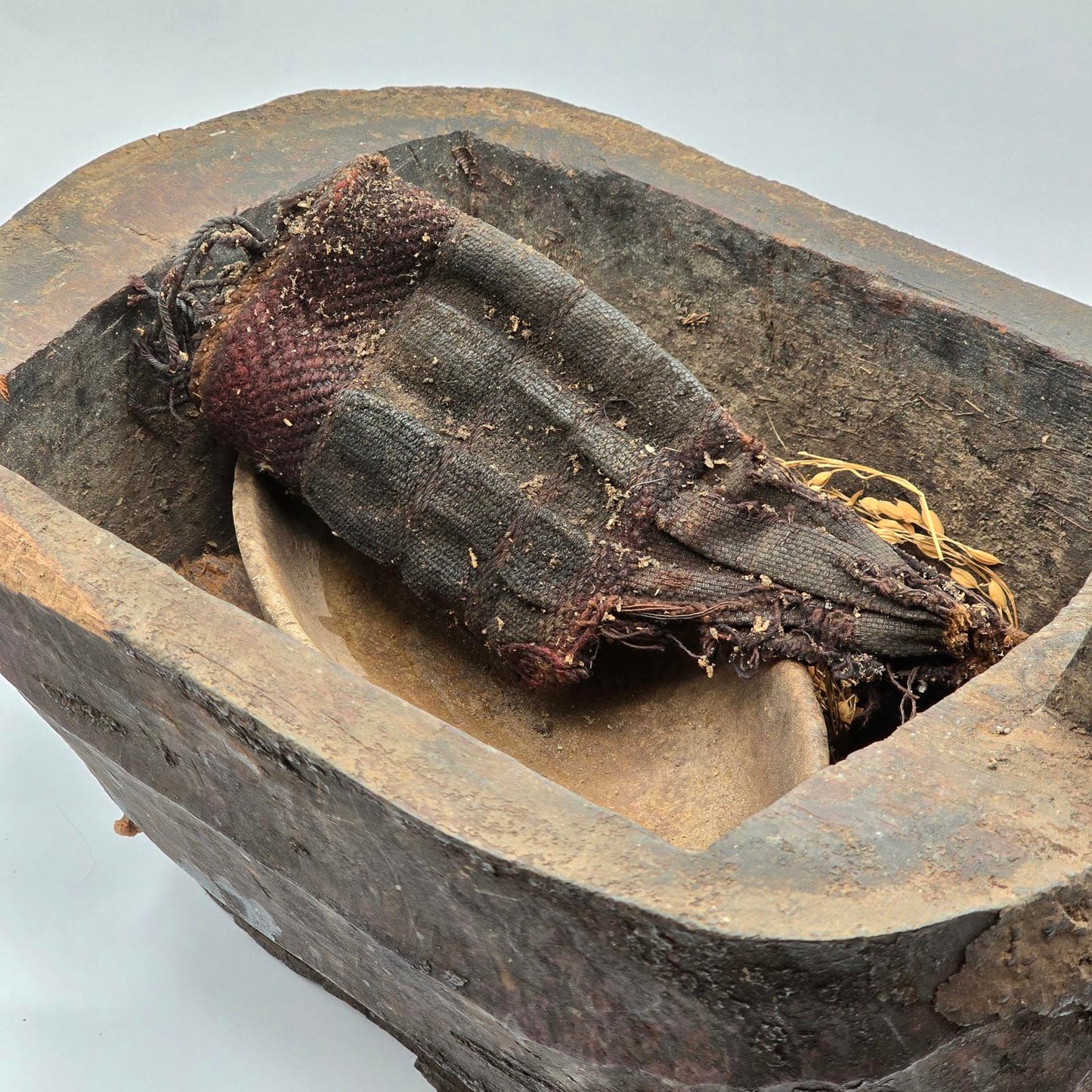 Vintage(estimated 50-90 years old), African or Afro/Caribbean Ceremonial Box