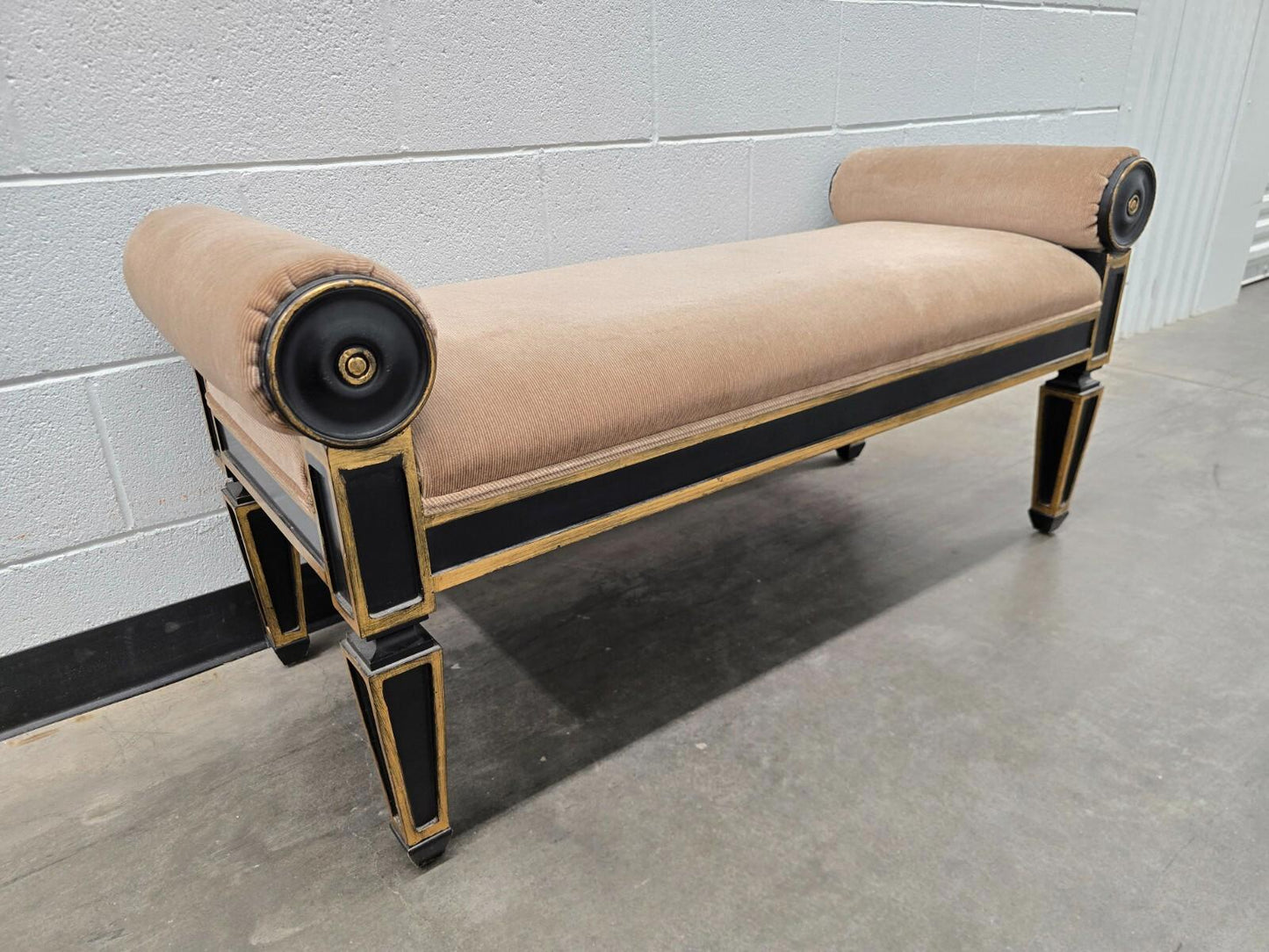 Nancy Corzine Hollywood Regency Bench