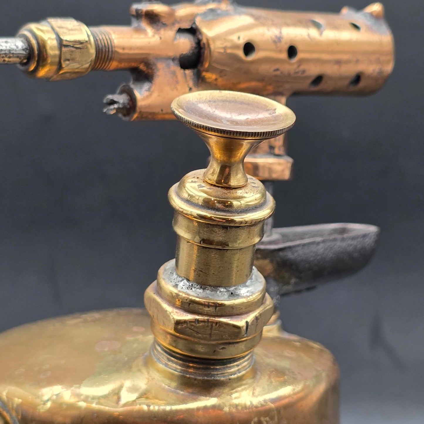 Antique Clayton & Lambert MFG CO Brass Blow Torch