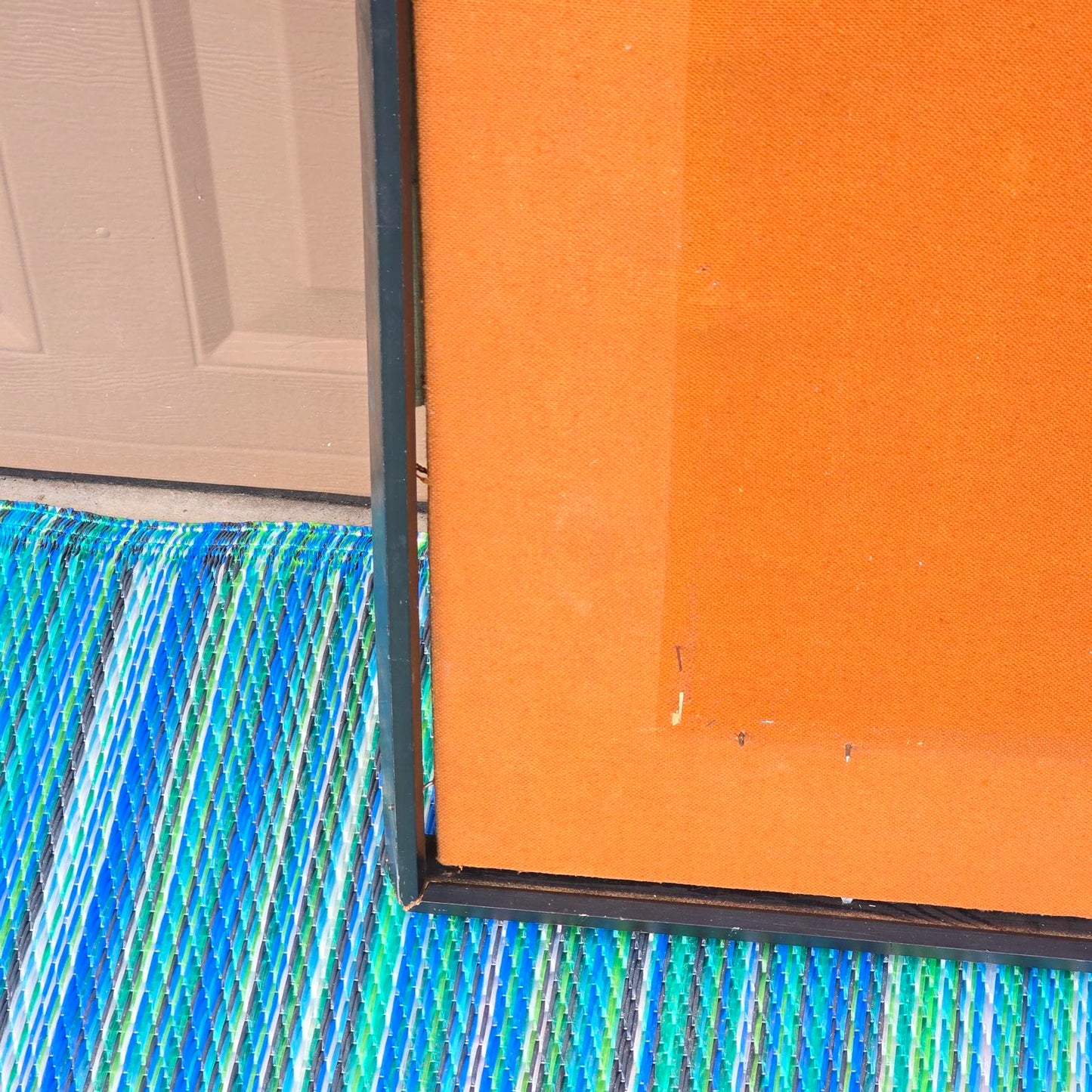 Jumbo Framed Canvas with Solid Wood Backing