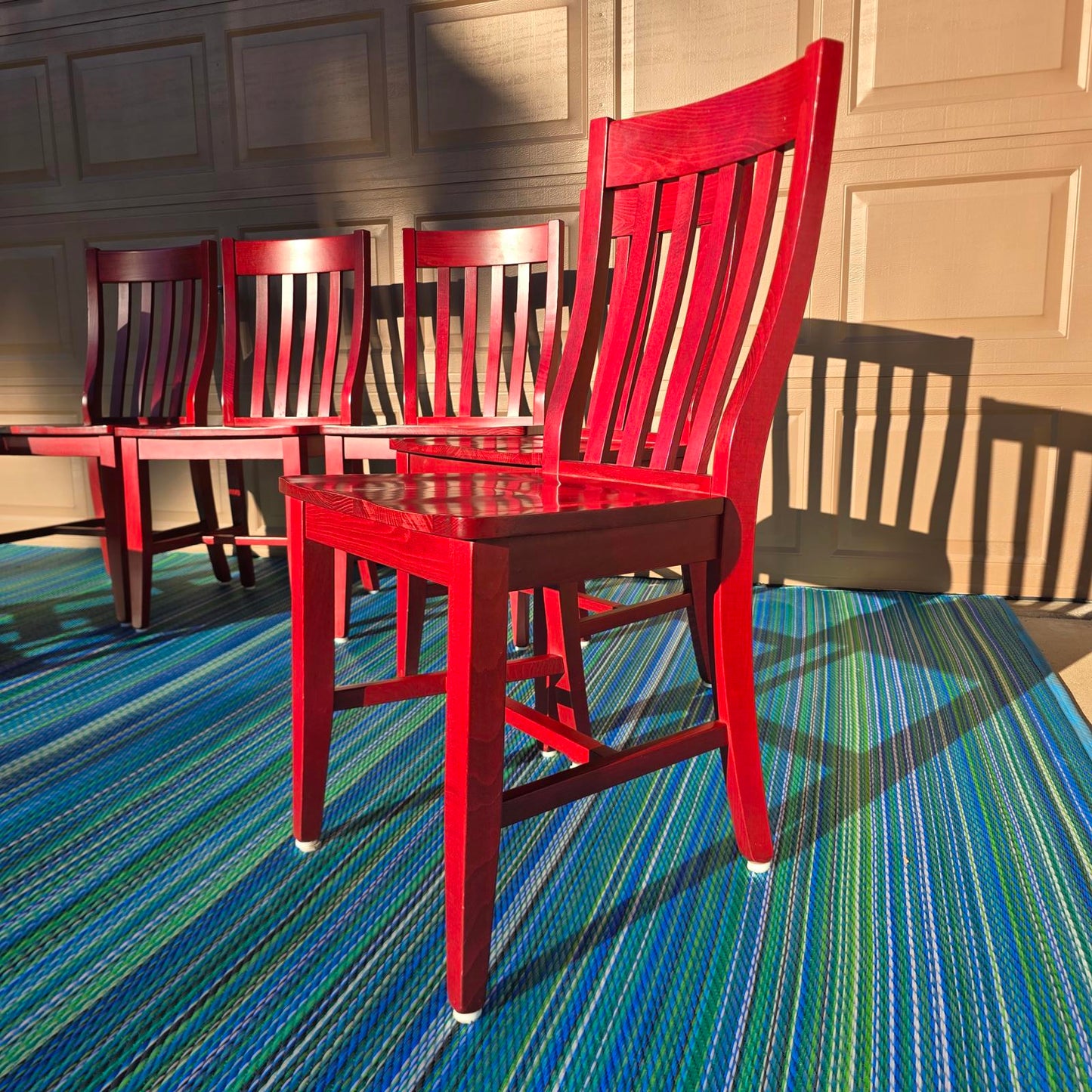 Pottery Barn Schoolhouse Chairs (7)