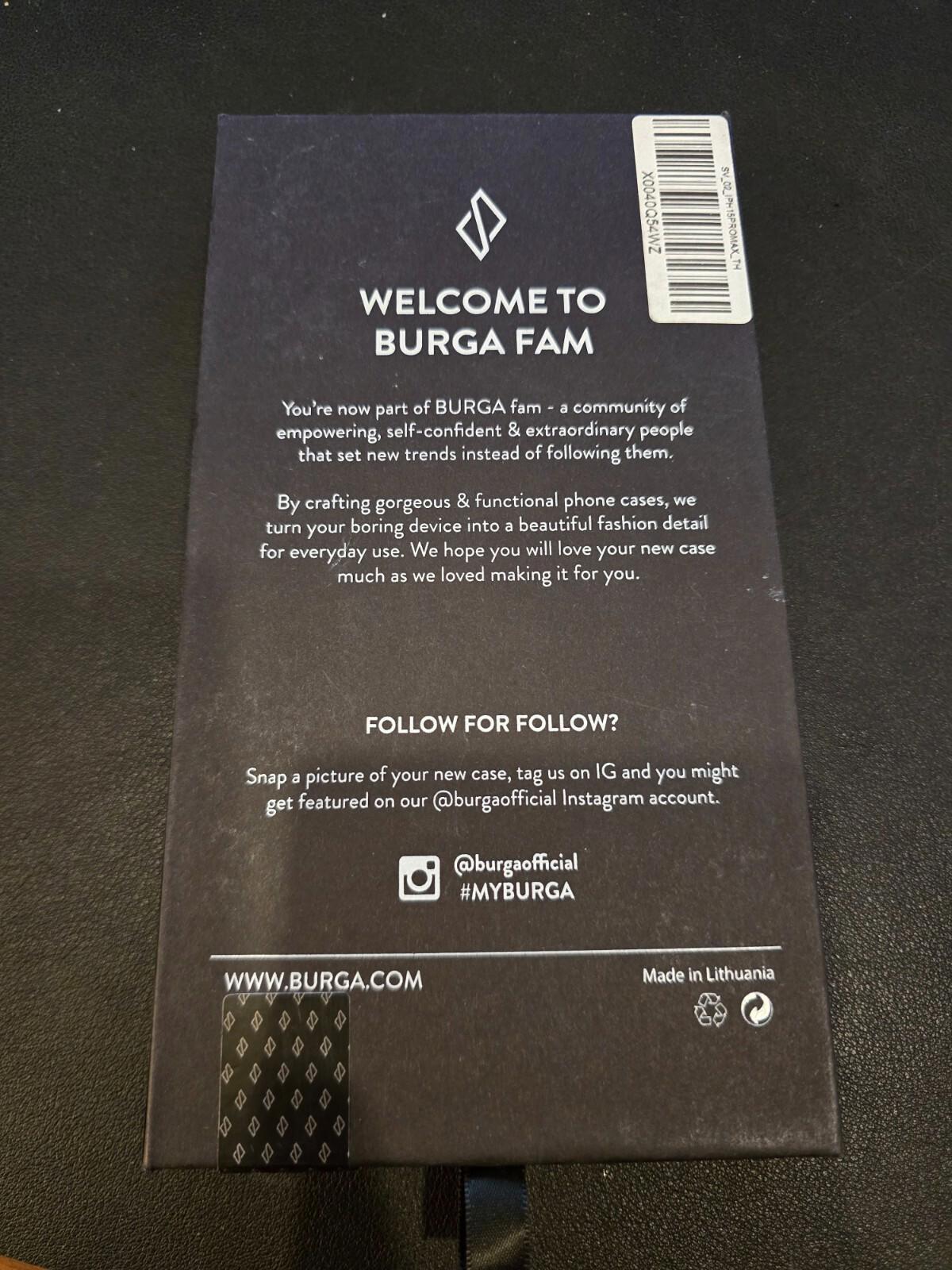 Burga Phone Case iPhone 15 Pro Max