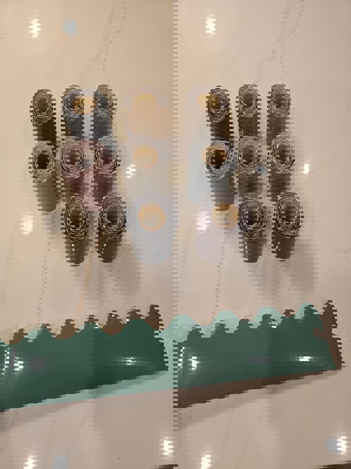 Bulletin Board Scalloped Paper - 9 Rolls