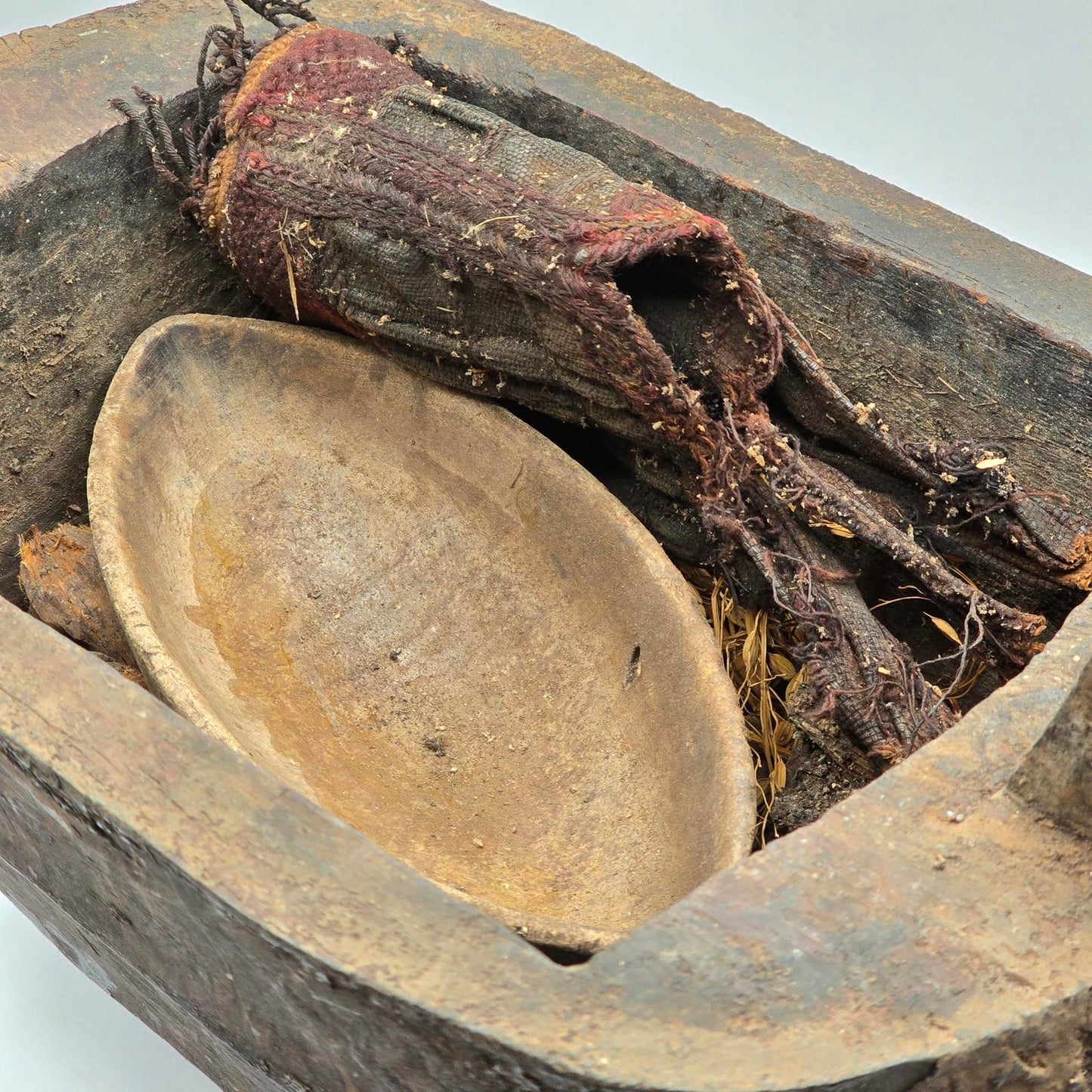 Vintage(estimated 50-90 years old), African or Afro/Caribbean Ceremonial Box