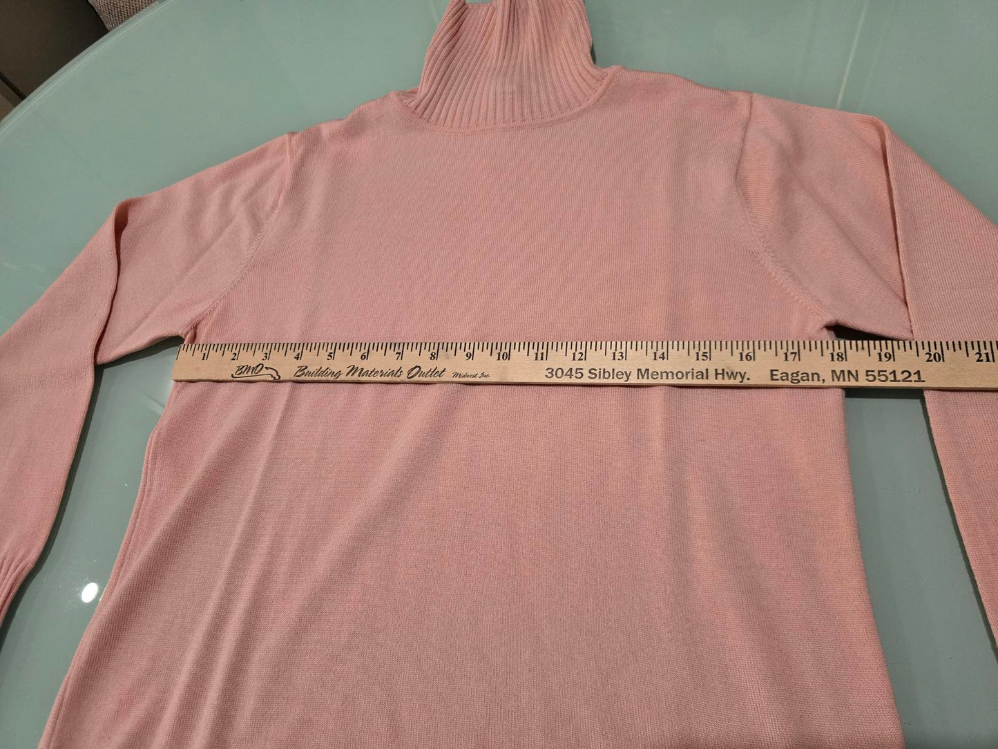 Talbots Women's Soft Rose Turtleneck Sweater