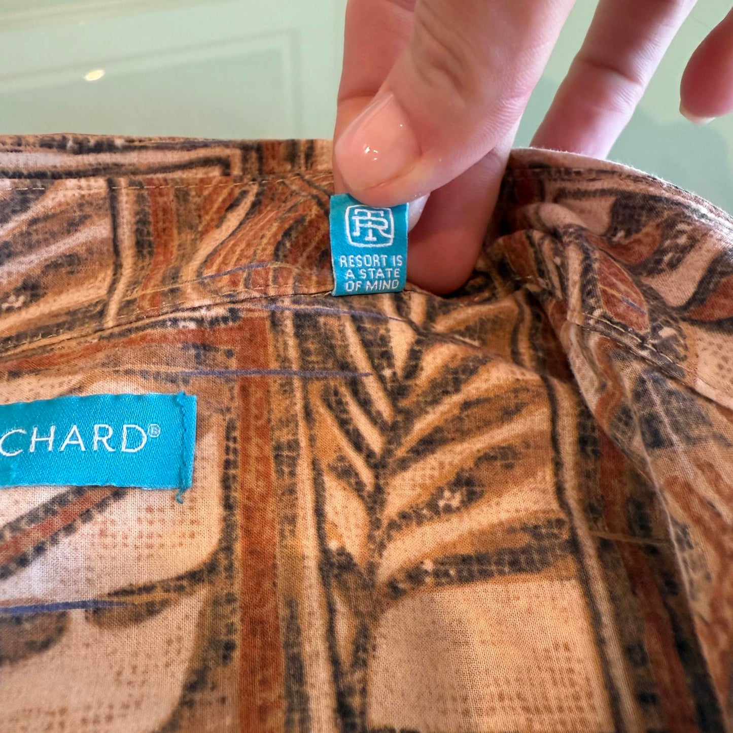 Tori Richard Men's Short Sleeve Hawaiian Shirt