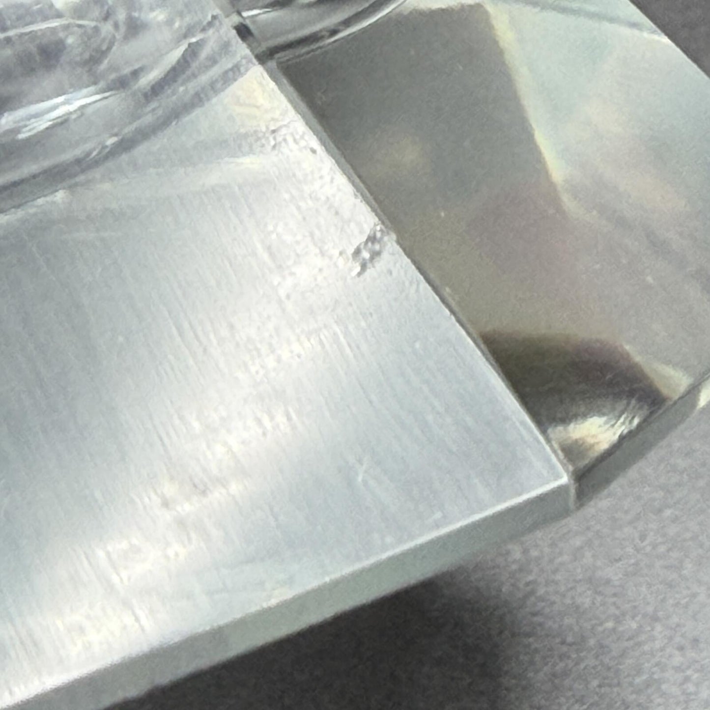 Vintage Art Deco Crystal Perfume Bottle