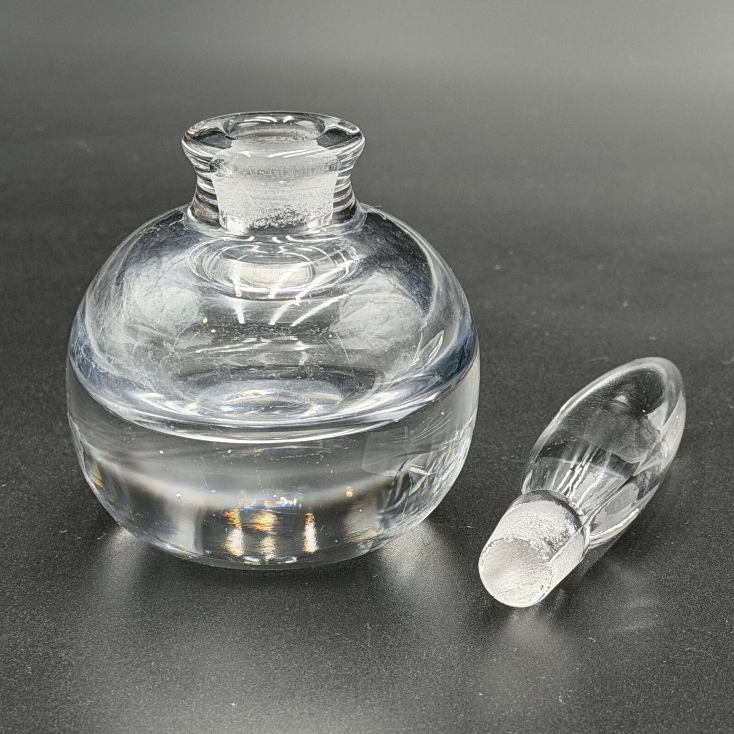 Vintage Pairpoint Art Glass Perfume Bottle