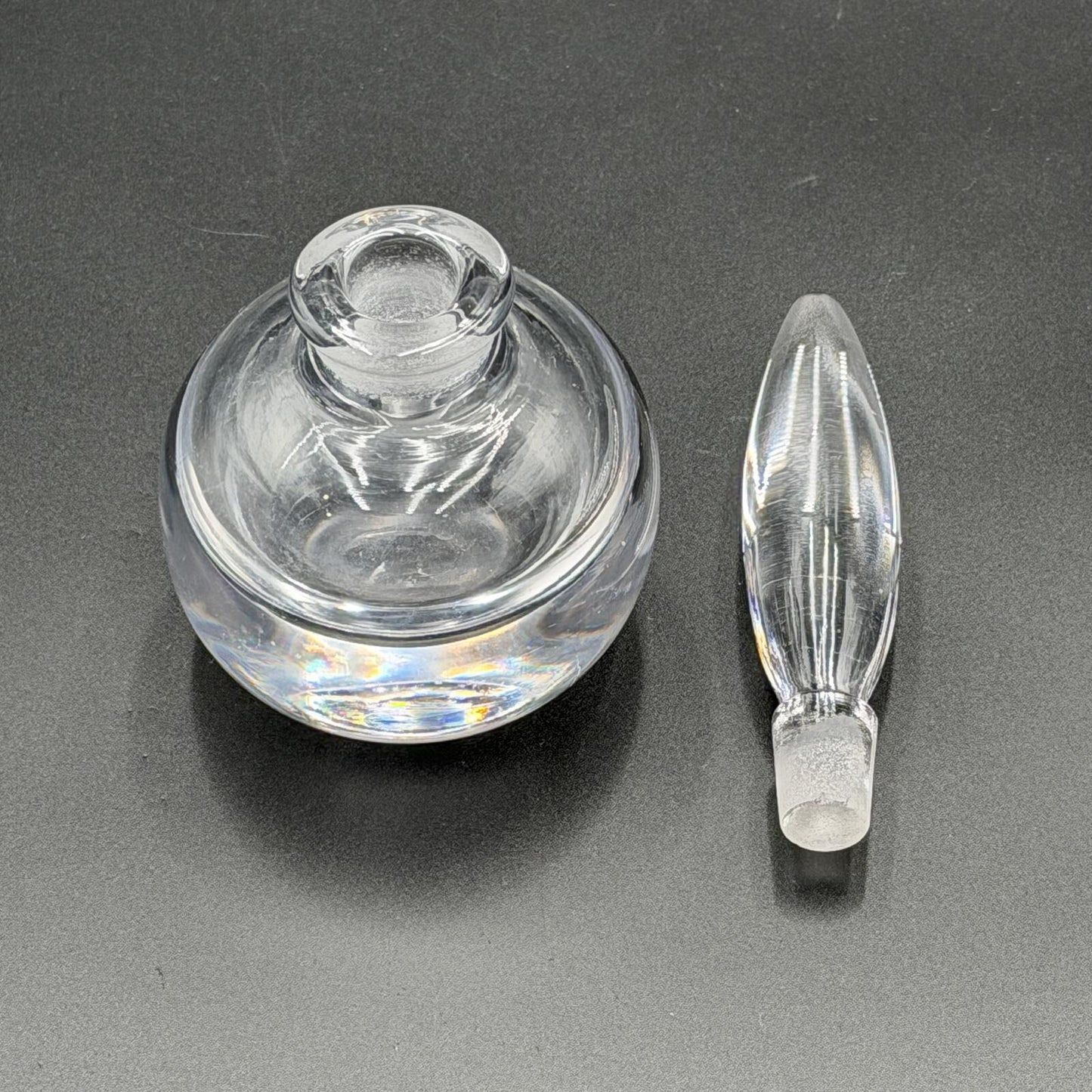 Vintage Pairpoint Art Glass Perfume Bottle