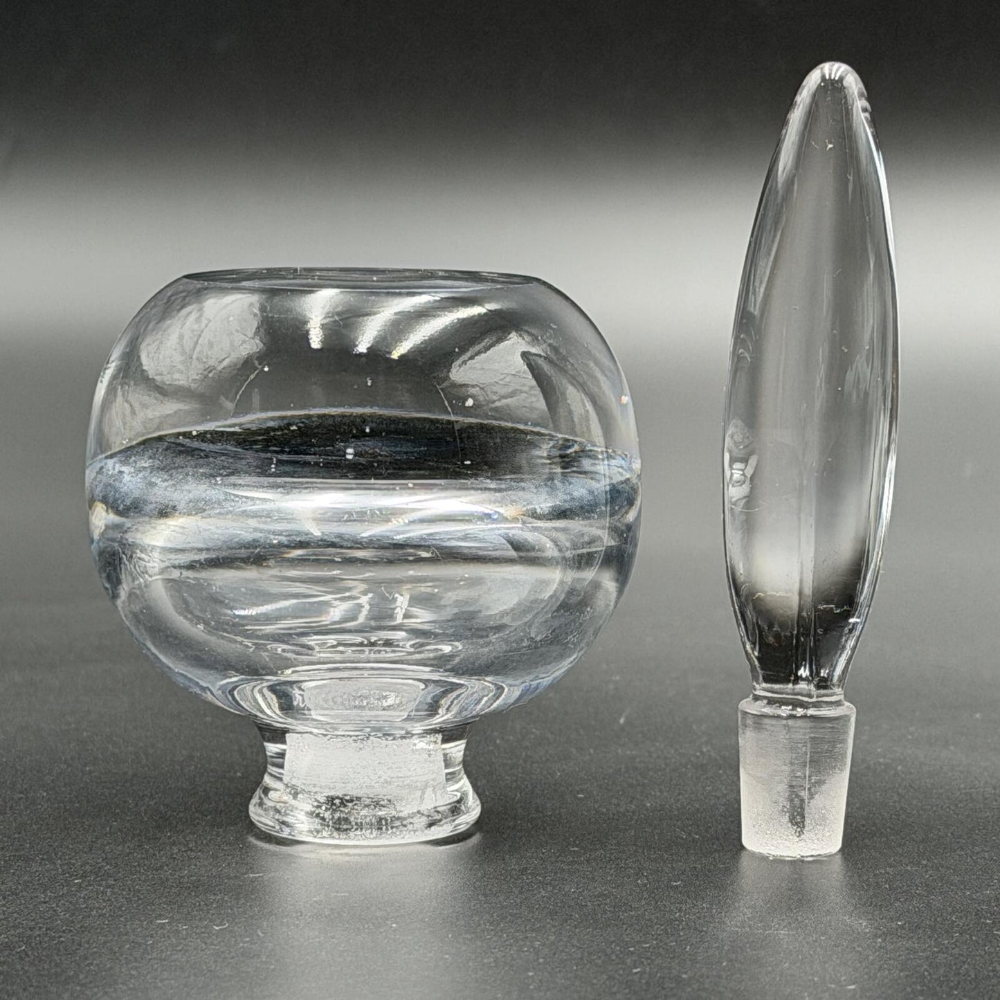 Vintage Pairpoint Art Glass Perfume Bottle