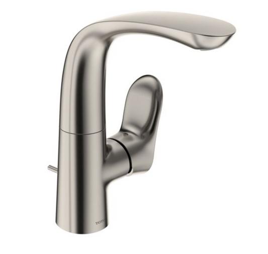 Toto Bathroom Sink Single-Hole Faucet- Polished Nickel 1.2GPM