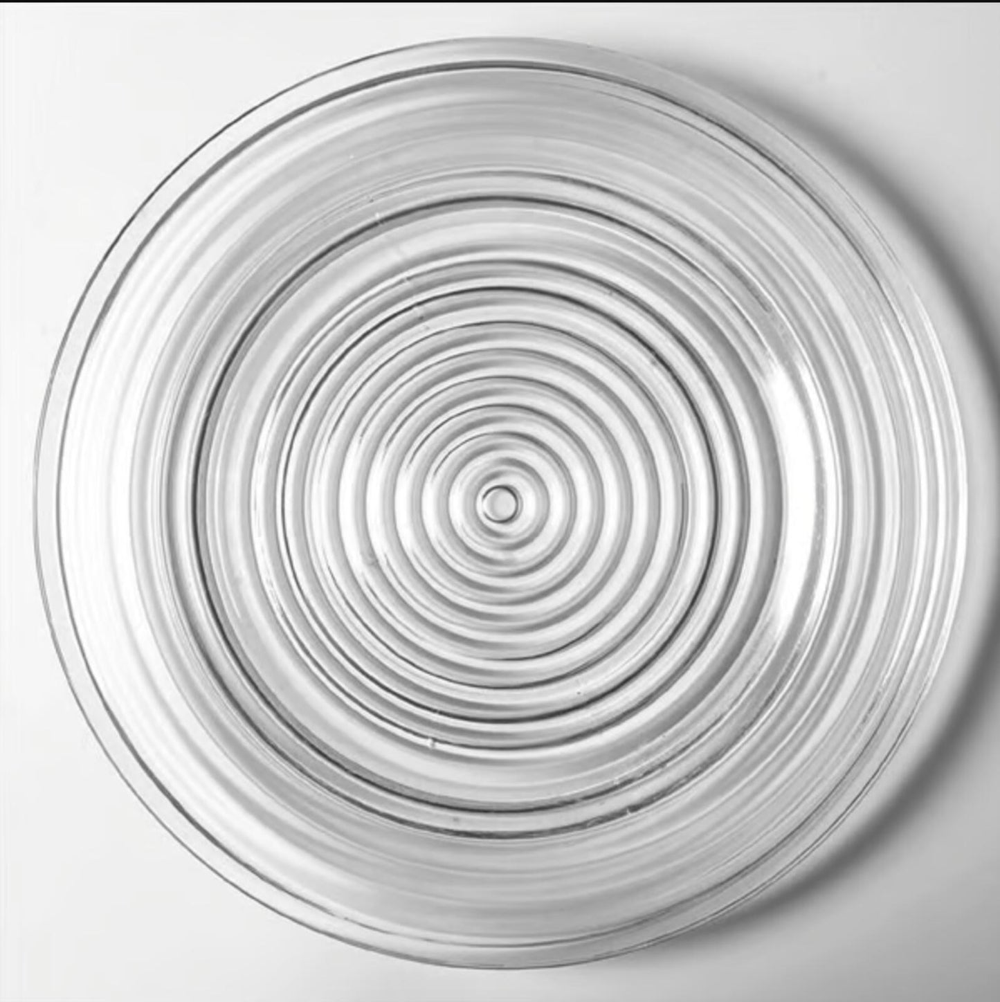 Vintage Anchor Hocking Ridged Depression Glass Plates