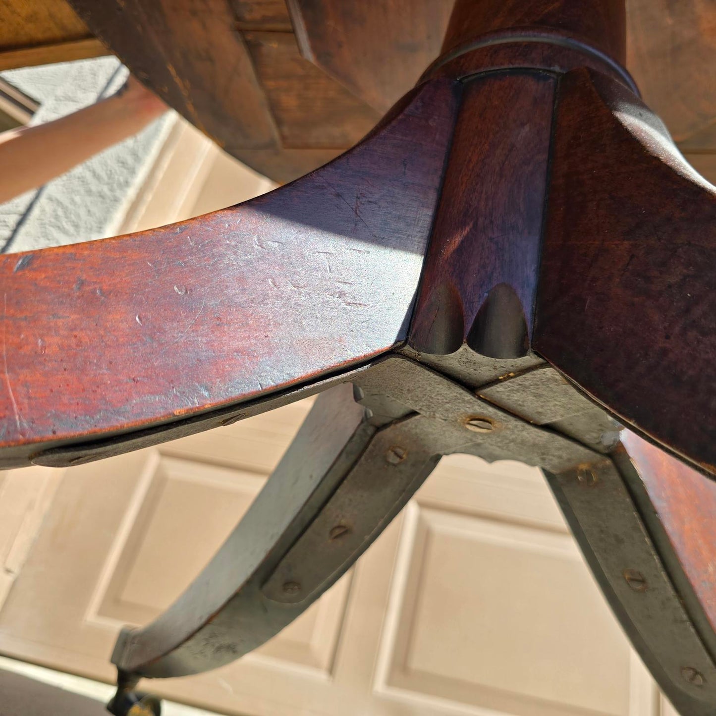 Antique Georgian Style Drum Table