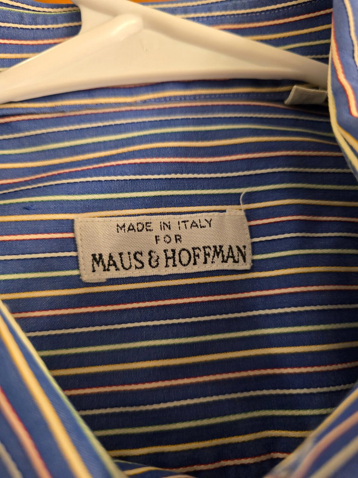 Maus & Hoffman Men's Short Sleeve Button Down Shirt - XL