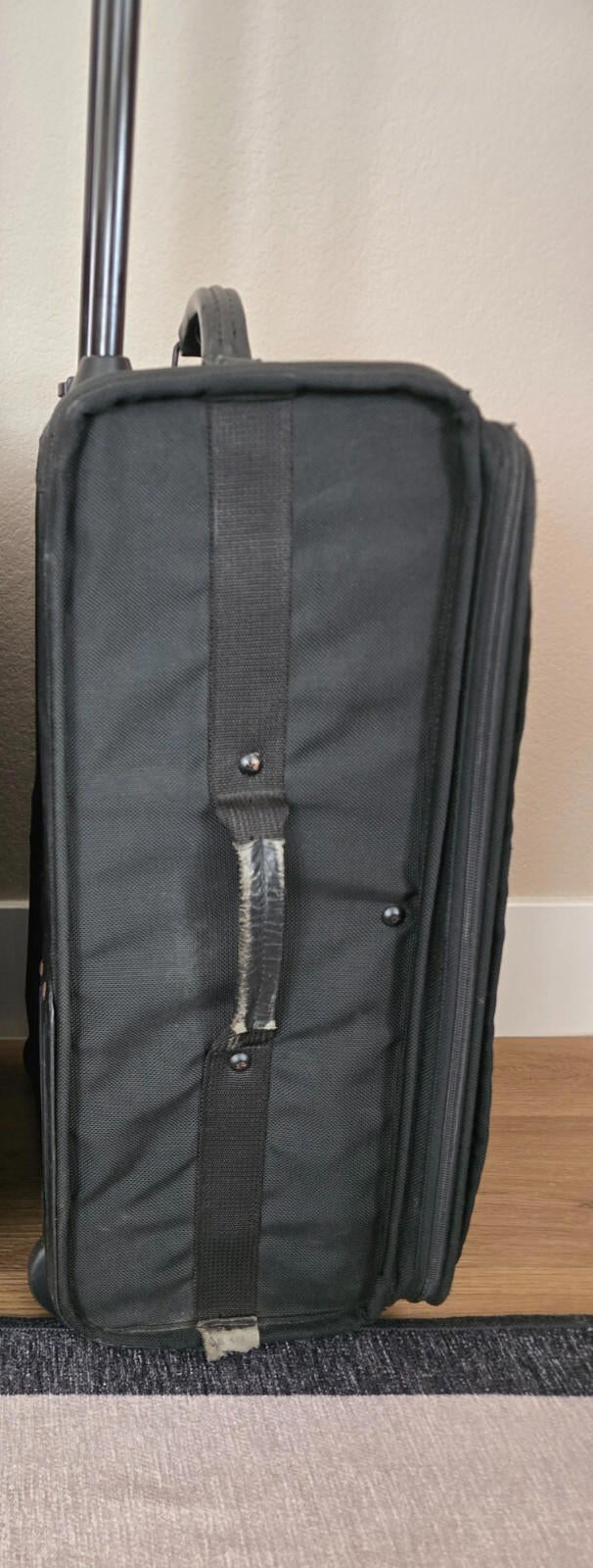 Tumi-Vintage Black Ballistic Nylon 22" Carry-On Suitcase