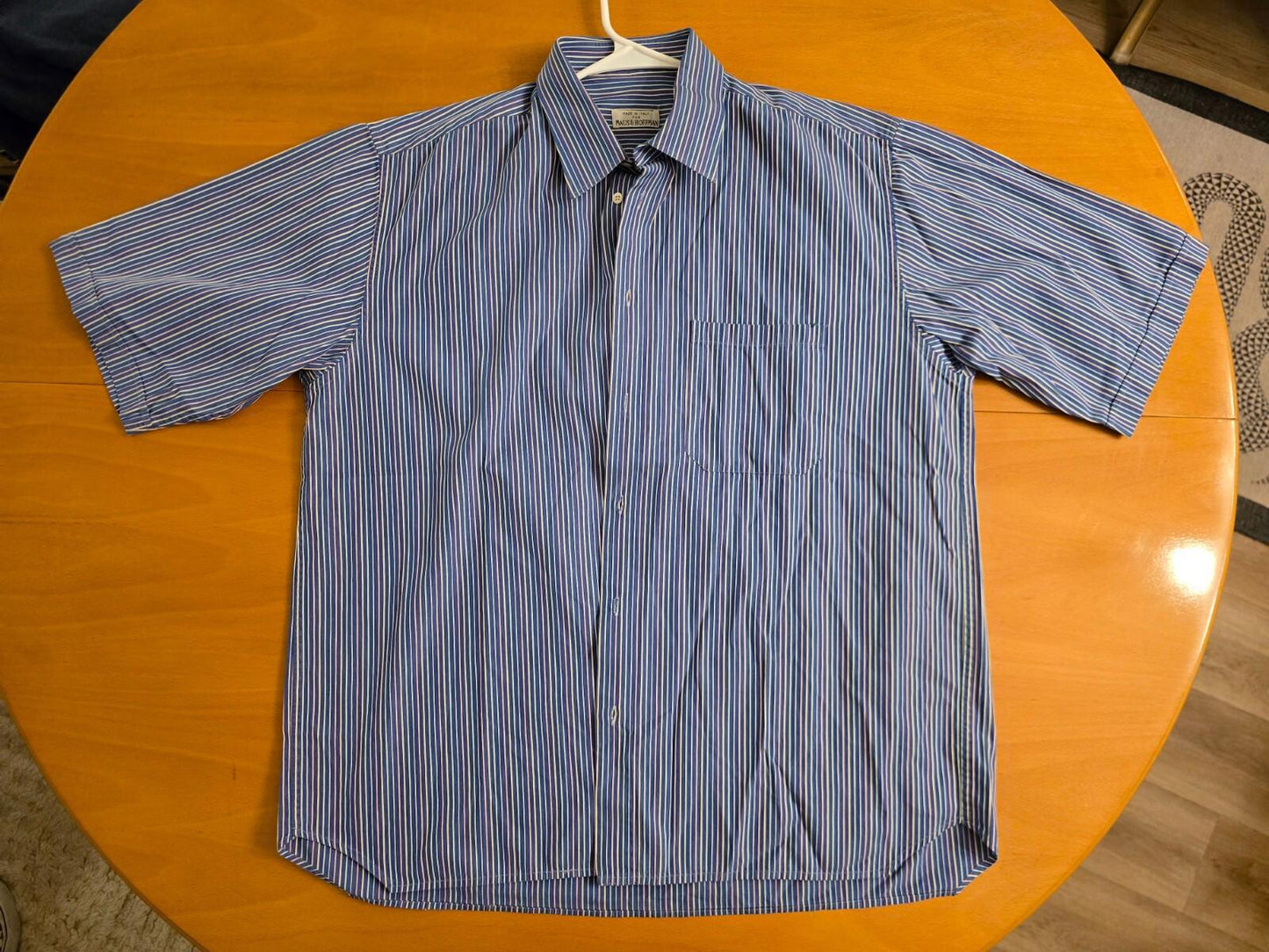 Maus & Hoffman Men's Short Sleeve Button Down Shirt - XL