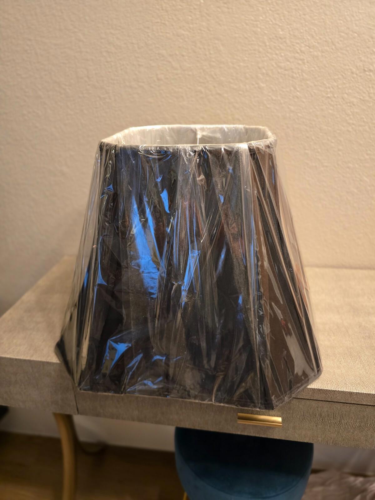 New Silk Black Lamp Shade
