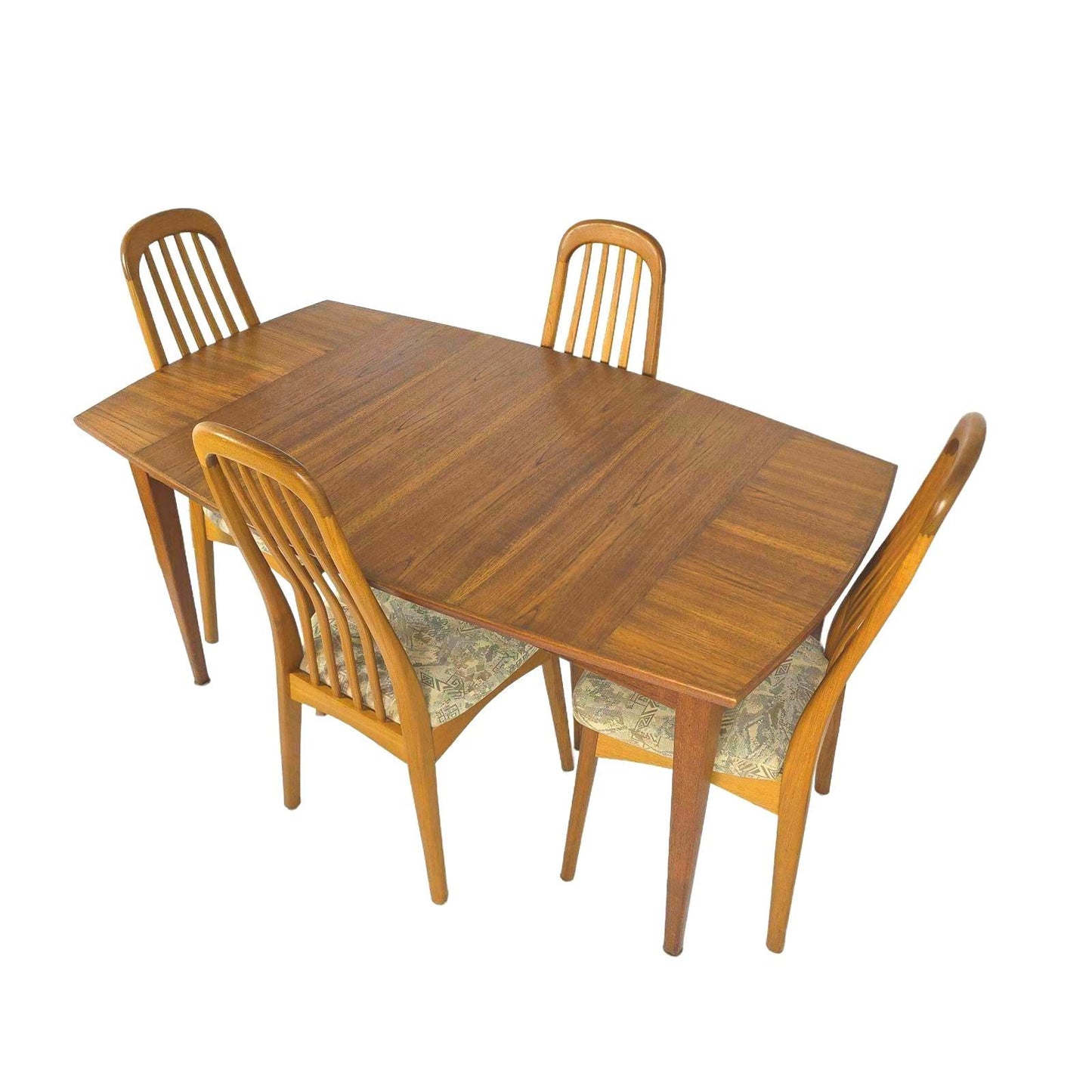 Benny Linden Danish Modern Teak 5 pc Dining Set