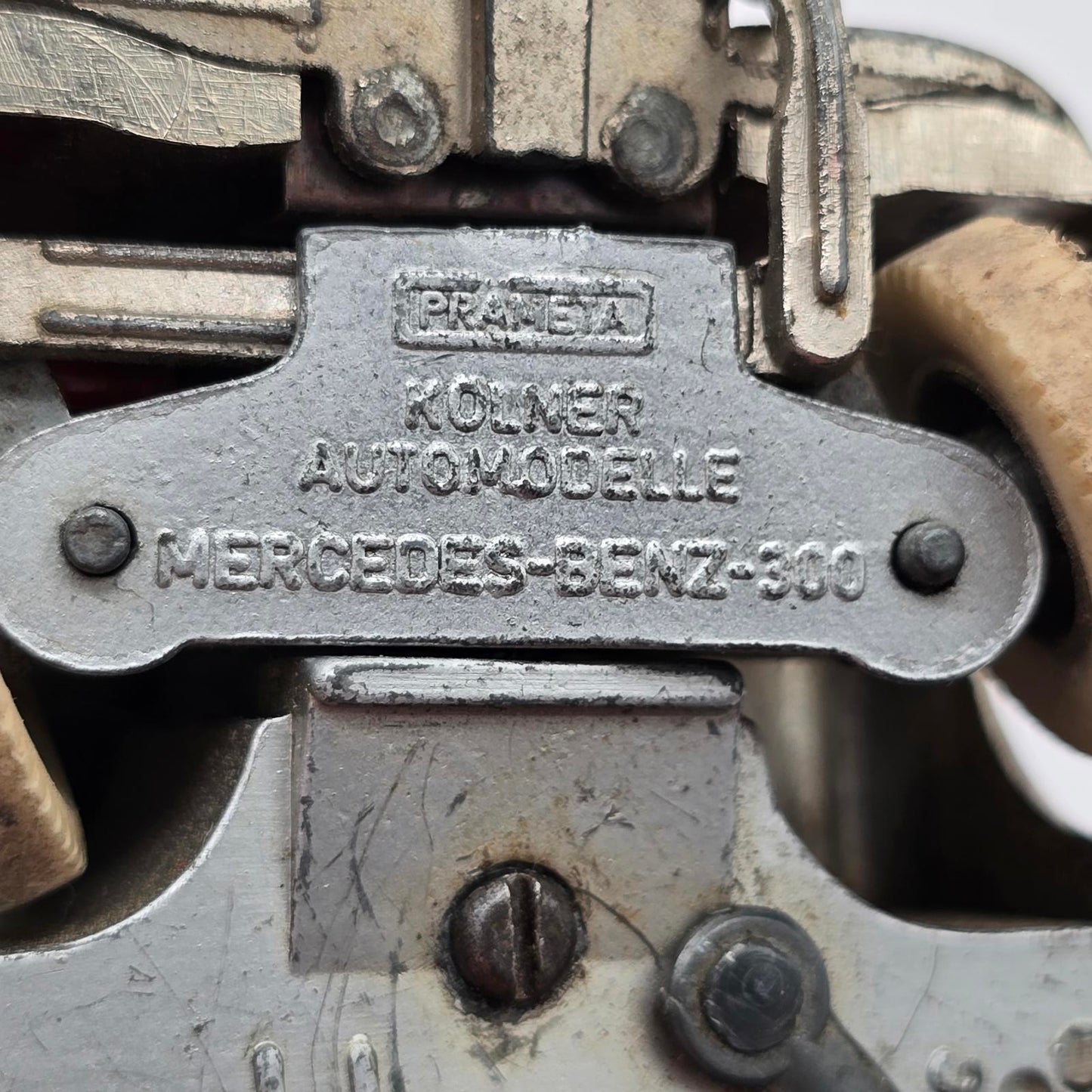 Rare Promenta Kolner 1951 Silver Mercedes Benz MB300 "Adenauer"