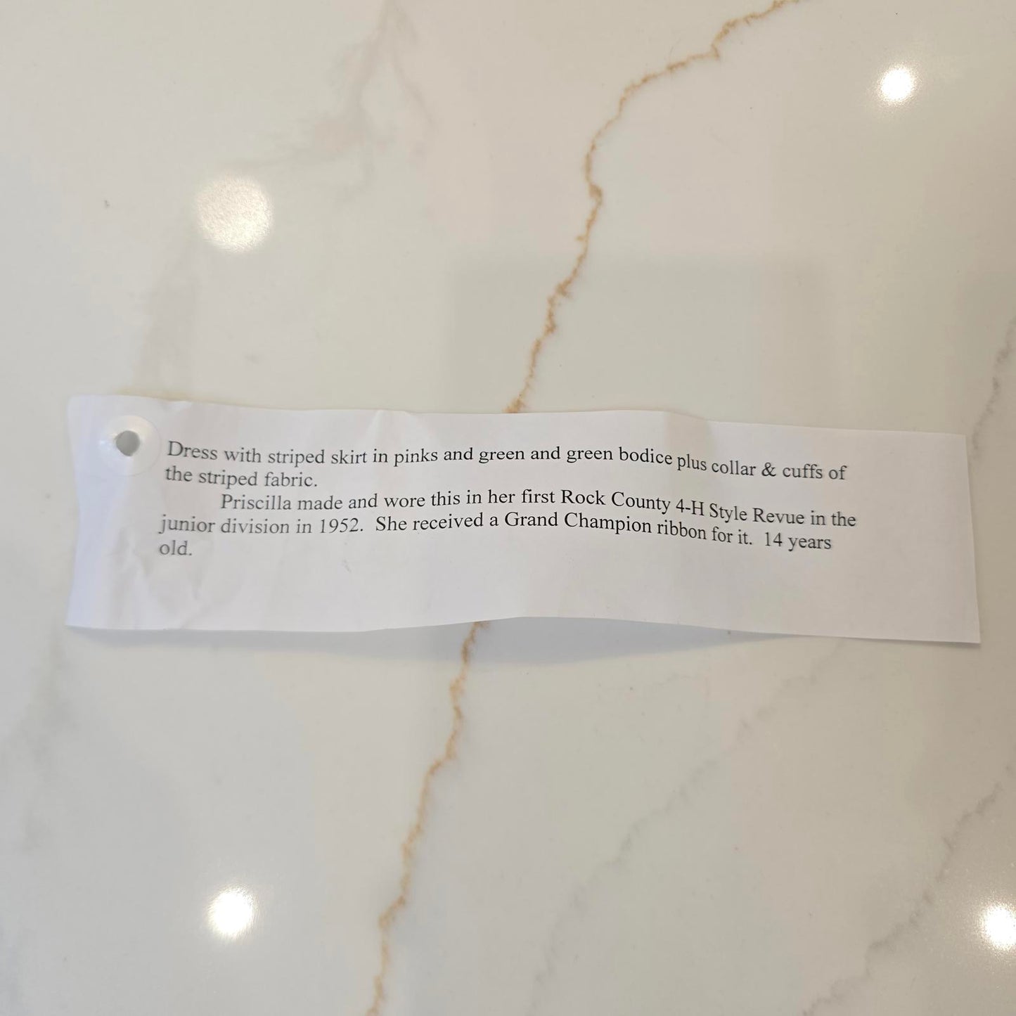 Vintage Hand-Sewn Junior Girls Dress Green