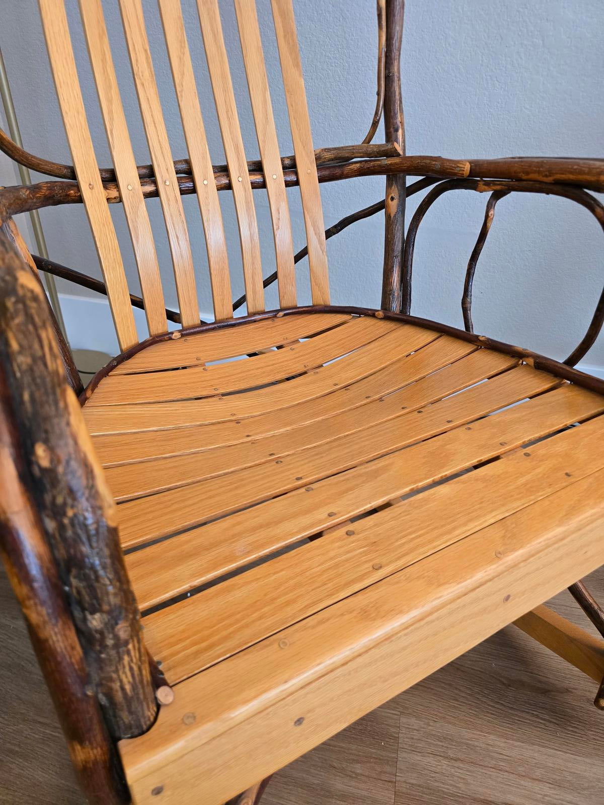 Amish Bentwood Hickory Rocking Chair
