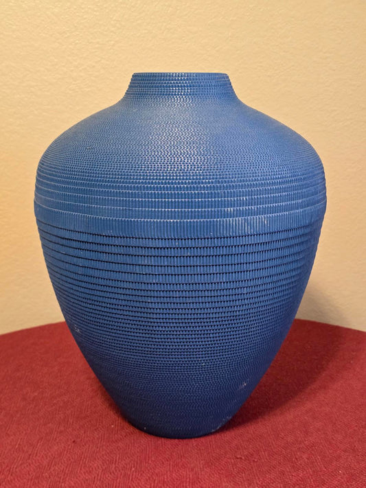 Vintage Flute of Chicago Corrugated Cardboard Vase - 17" T