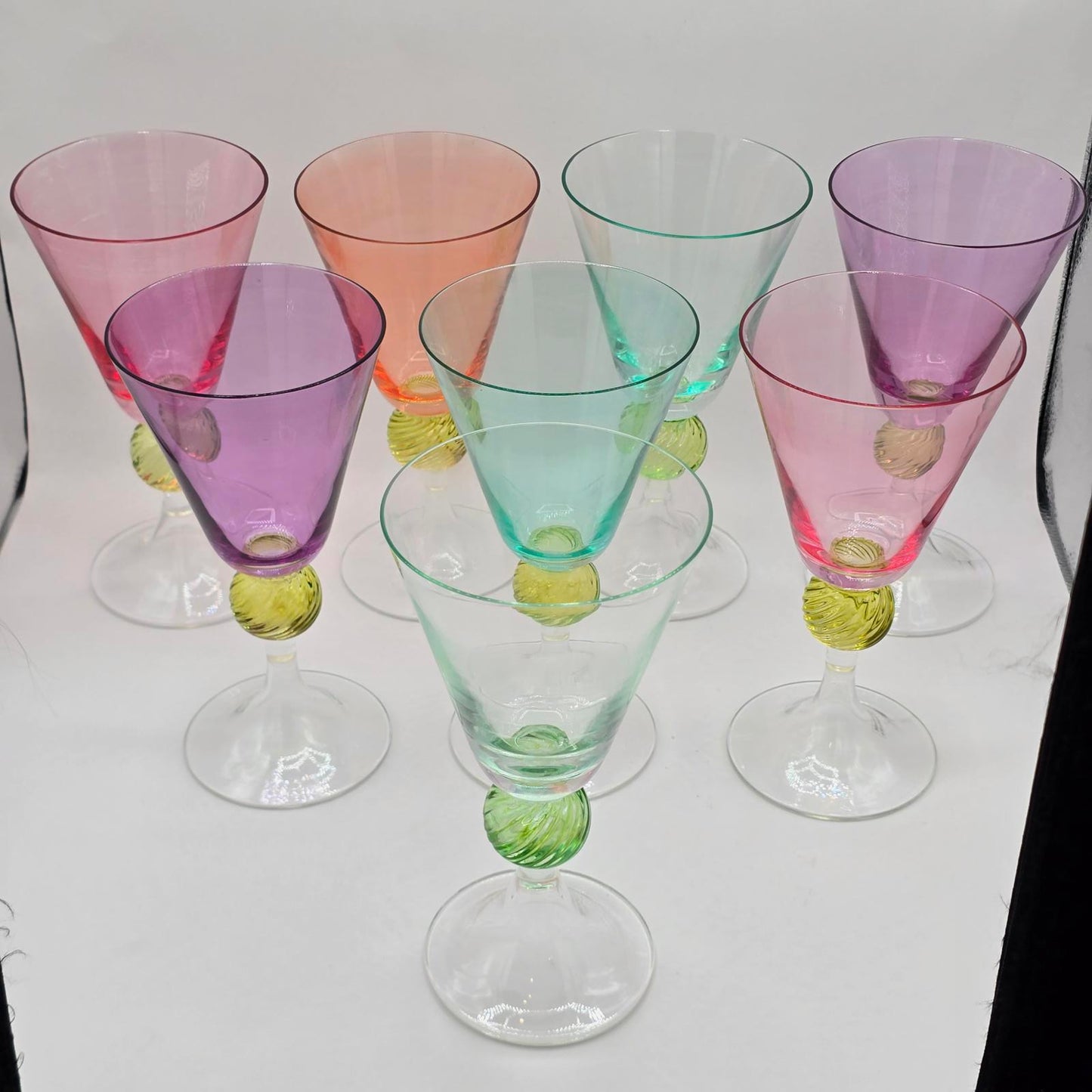 Southern Living at Home "Tango" Hand-Blown Water Glasses