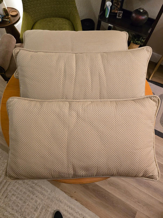 King Size Decorative Pillows - Set of 3