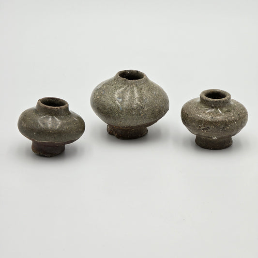 Antique 16th Century Vietnamese Lime Pots — additional view