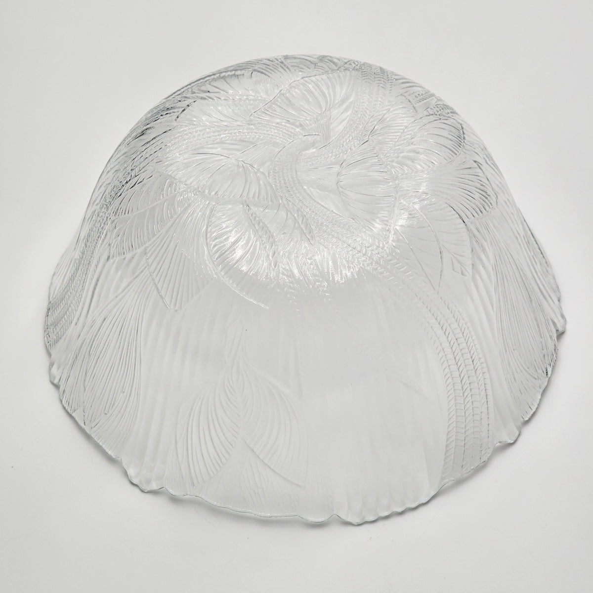 Arcoroc Canterbury Crocus Clear Glass Large Serving Bowl — additional view