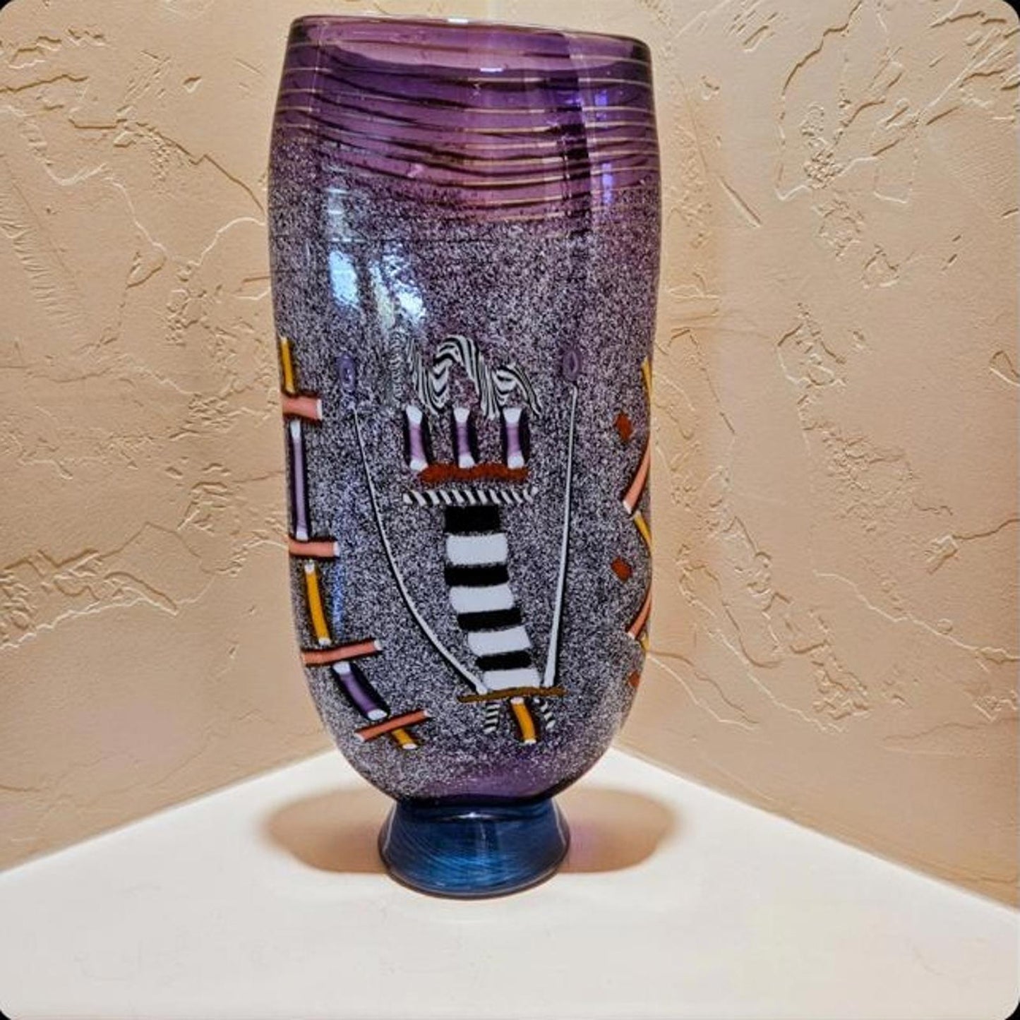 Pizzichillo & Gordon Glass Studio Sculptural Vessel