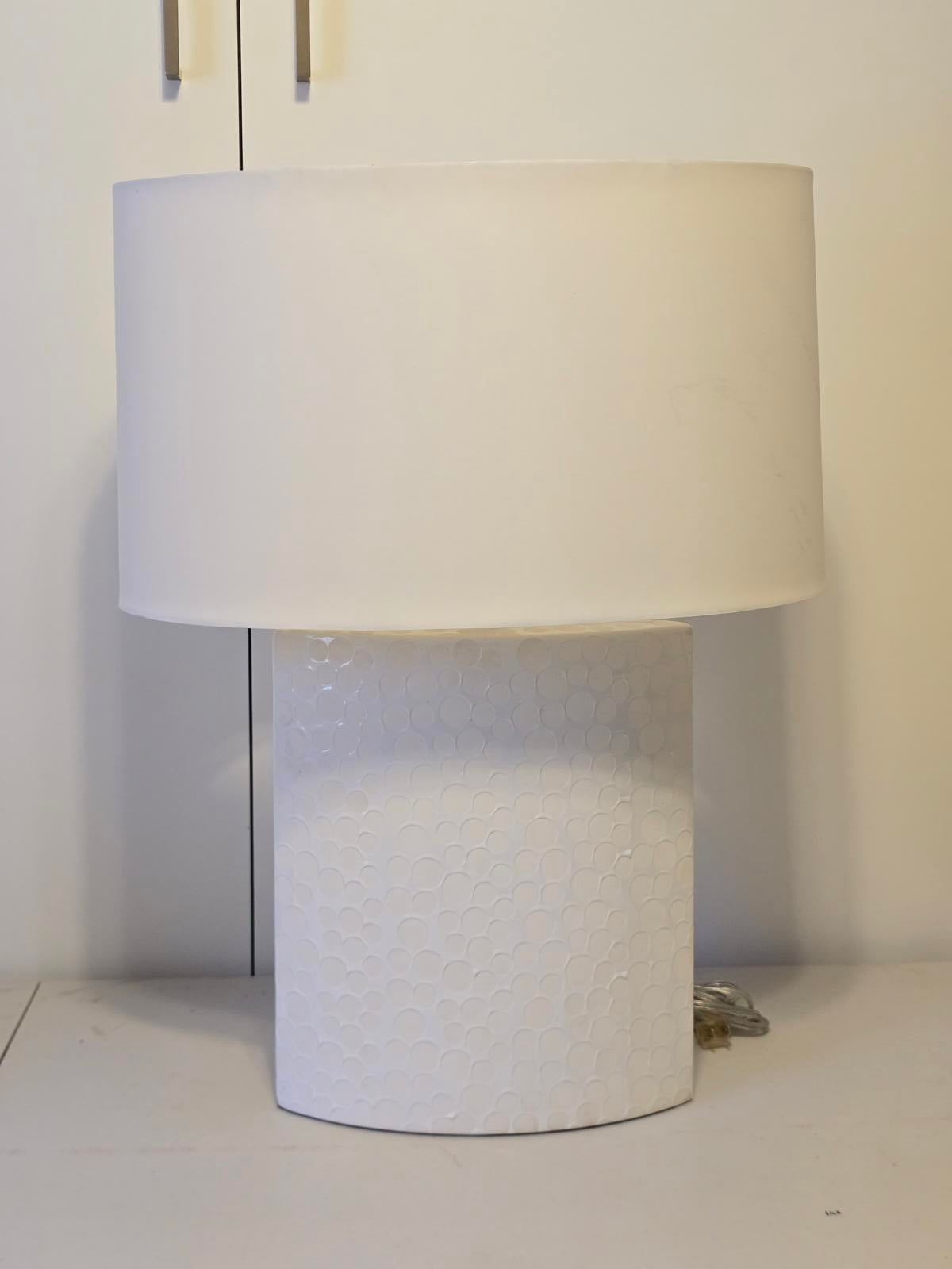 Designer Modern Textured Table Lamp