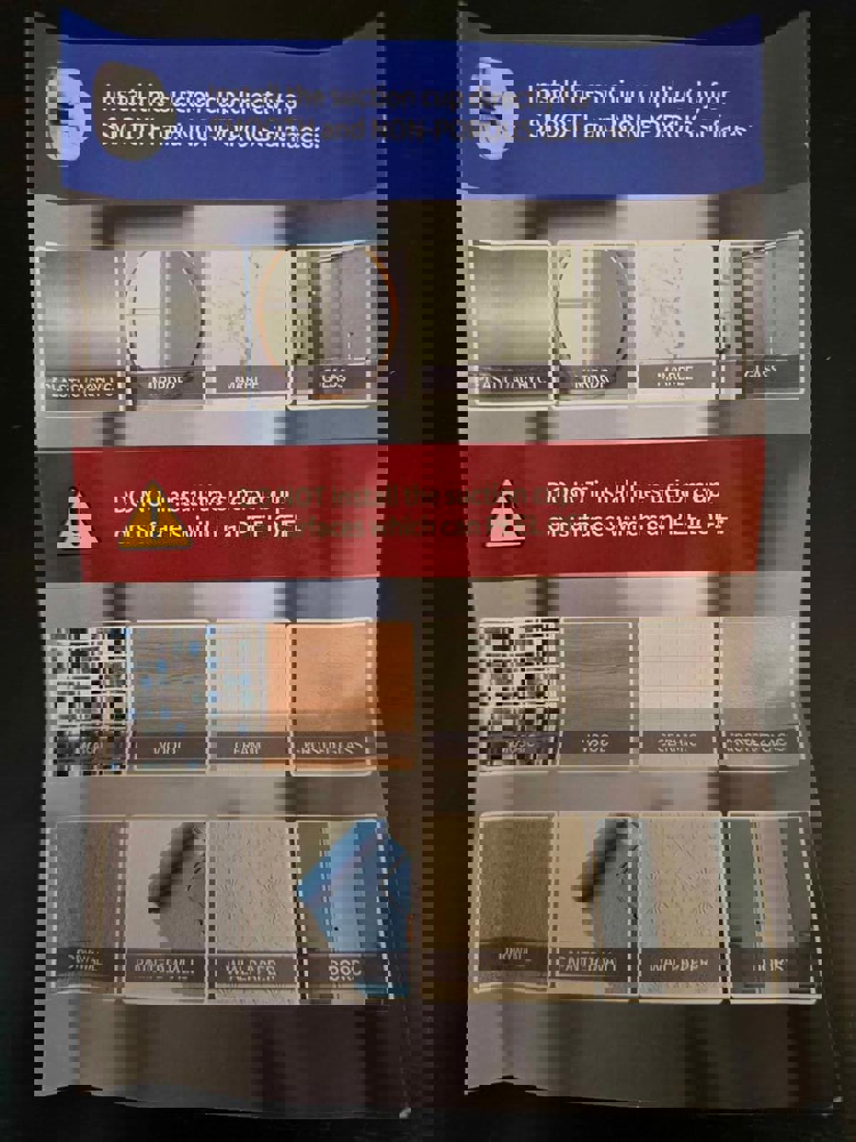 Stainless Steel Suction Cups for Bathroom, Kitchen