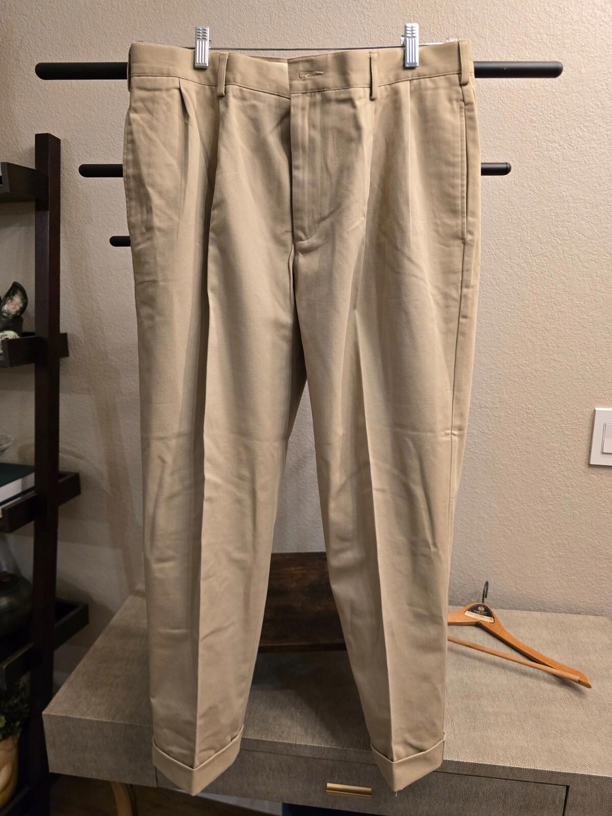 Land's End Men's Pants Khaki - 34