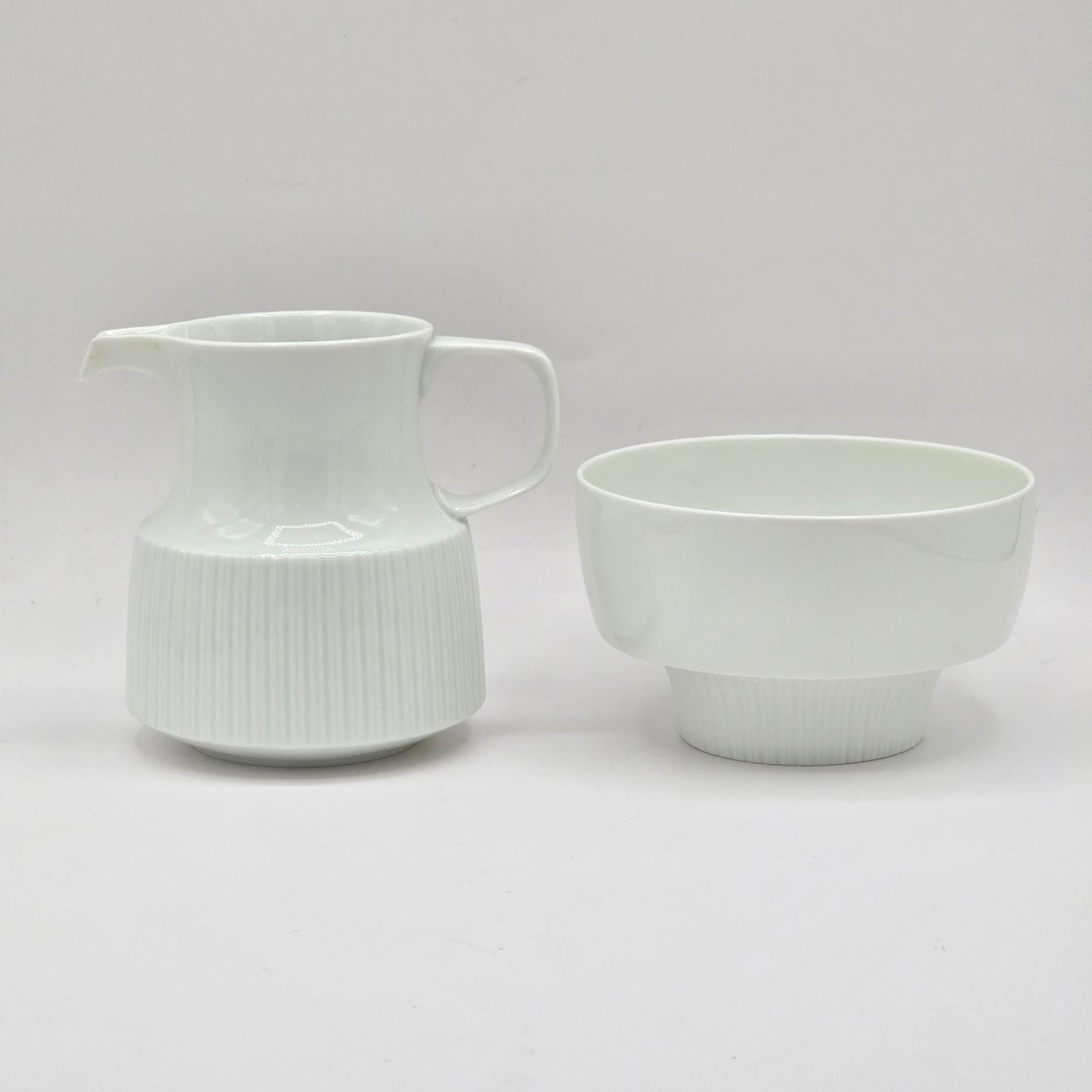 Rosenthal Modulation White -Creamer and Sugar Bowl