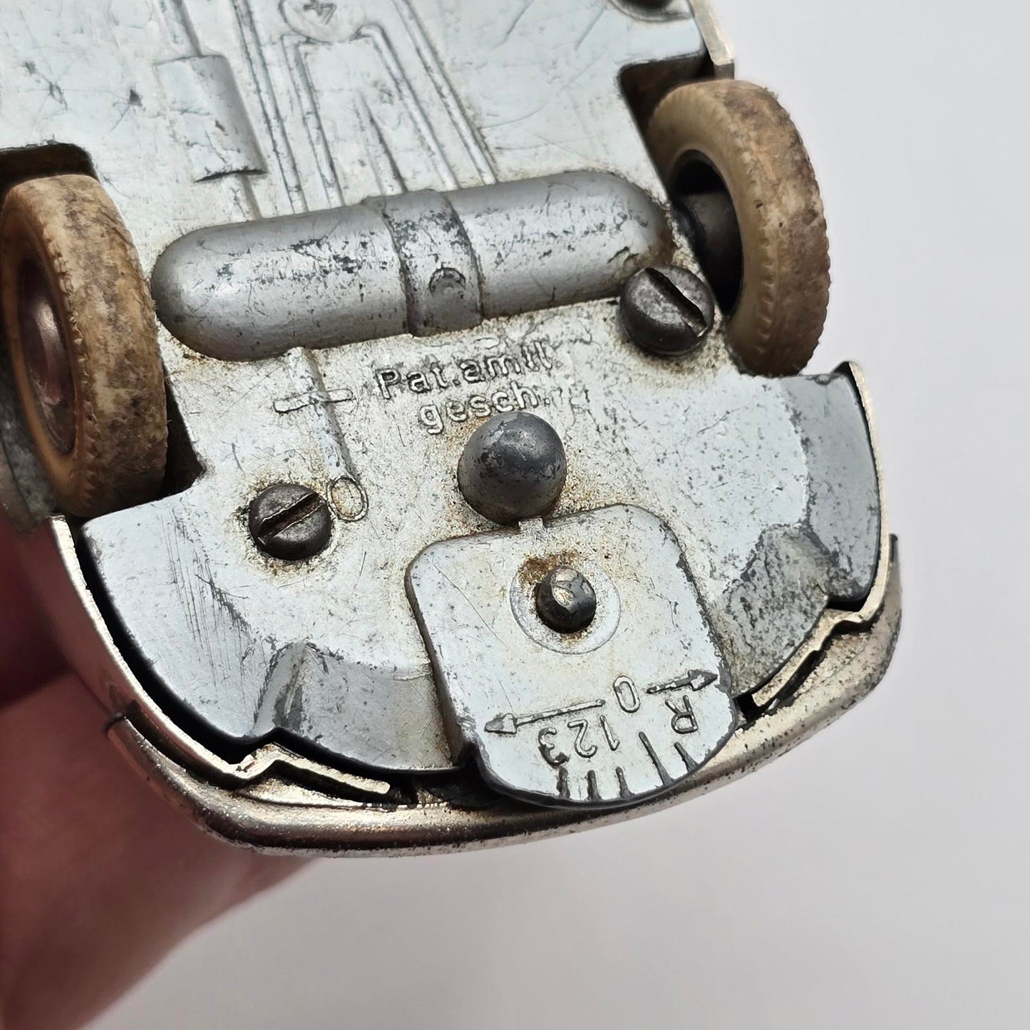 Rare Promenta Kolner 1951 Silver Mercedes Benz MB300 "Adenauer"