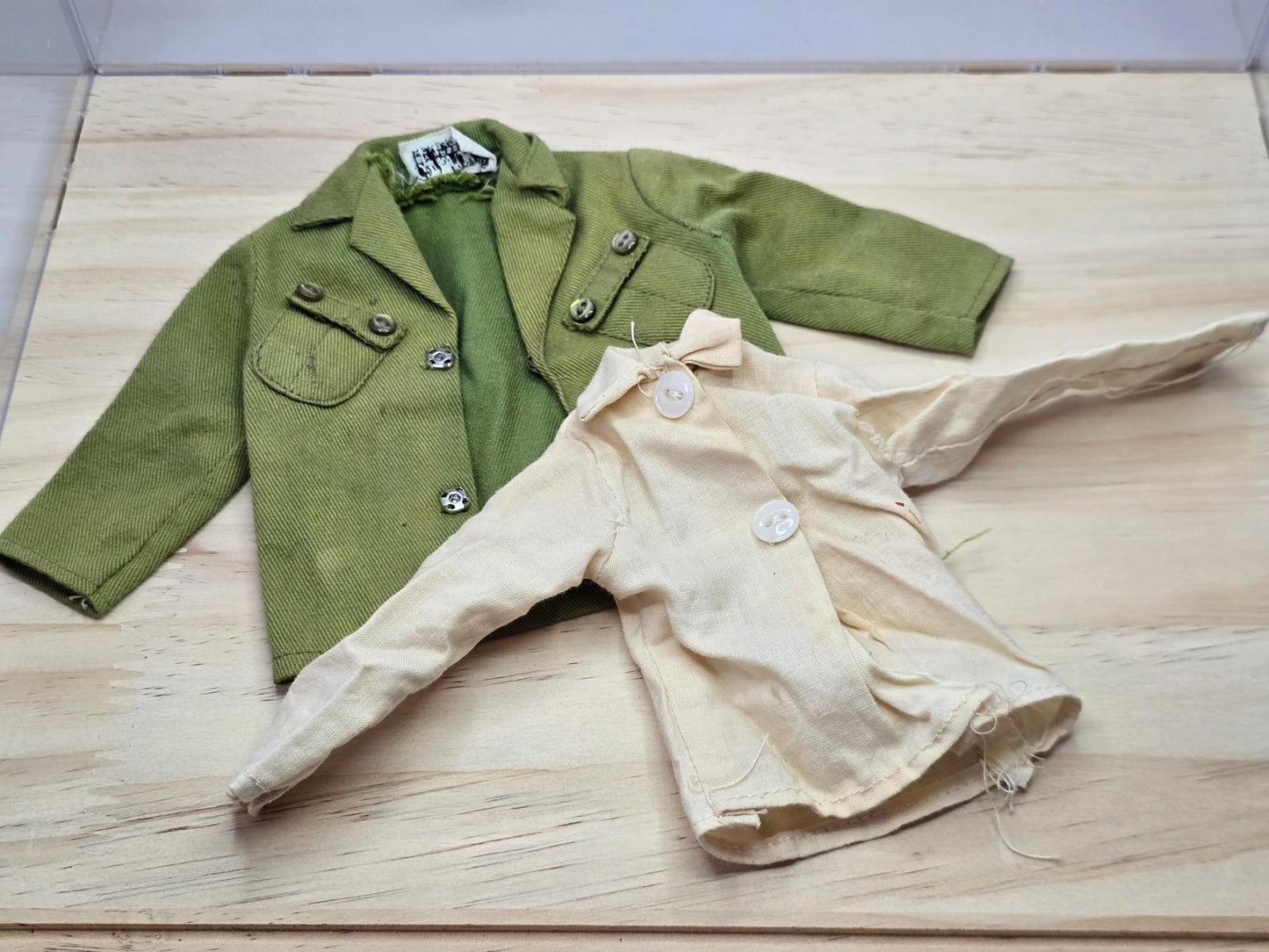 Vintage G.I. Joe Talking Commander Jacket w/ White Shirt