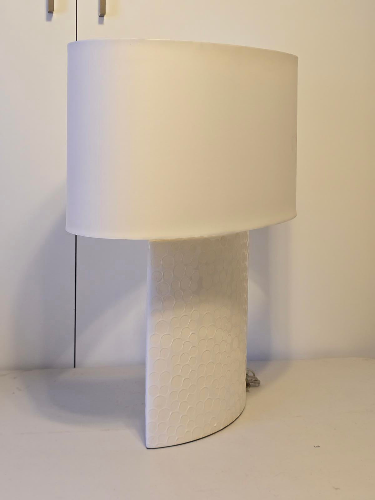 Designer Modern Textured Table Lamp