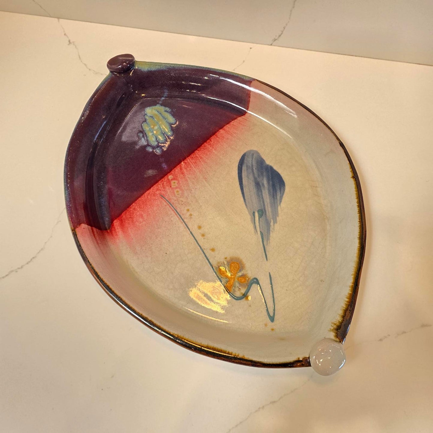 Studio Art Pottery- Plum Passion