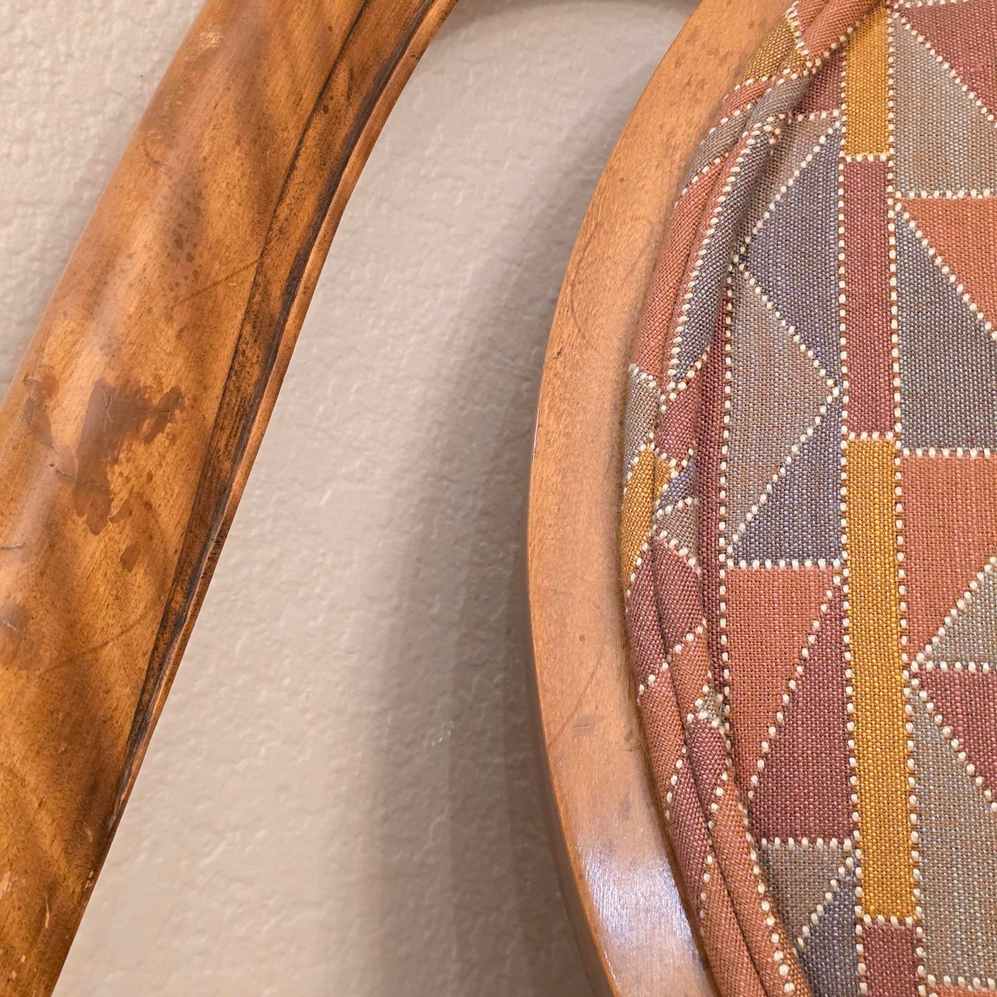 Antique 1920's French Art Deco Goosehead Dining Chairs